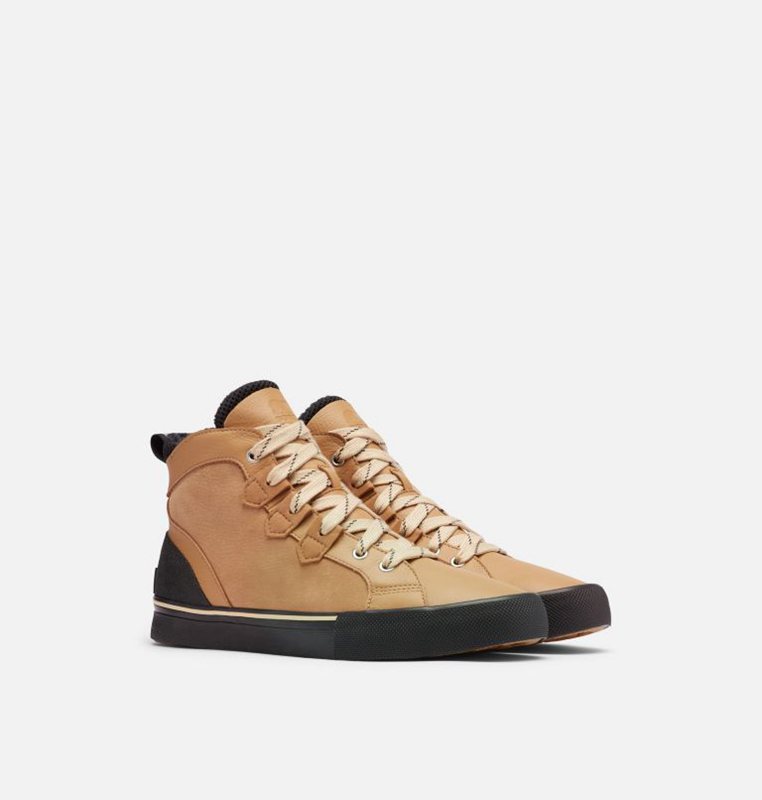 Sorel Herr Sneakers Brun/Svarta - Caribou™ Storm Mid Boot - CUP-214679